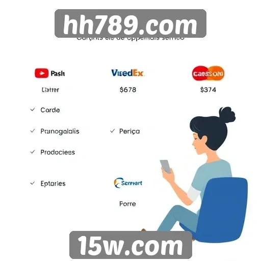 Exploração das opções de pagamento em hh789.com